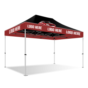 Custom Printed 3 x 4 Pop Up Gazebo Tent (with sides)