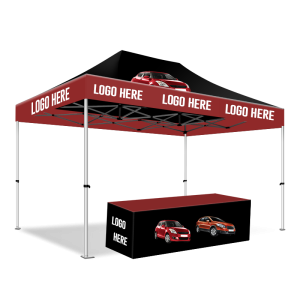 Custom Printed 3 x 4 Pop Up Gazebo Tent (with sides)