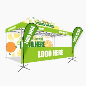 Custom Printed Gazebo tent 3m x 6m