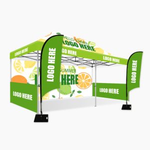 Custom Printed Gazebo tent 3m x 6m