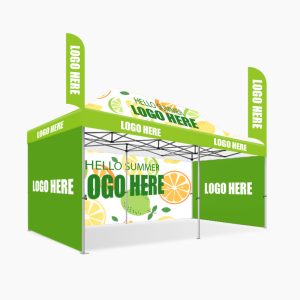 Custom Printed Gazebo tent 3m x 6m