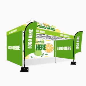 Custom Printed Gazebo tent 3m x 6m