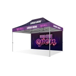 3 * 6M Custom Print business Tent | Open