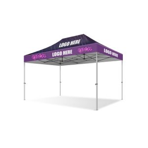 3 * 6M Custom Print business Tent | Open