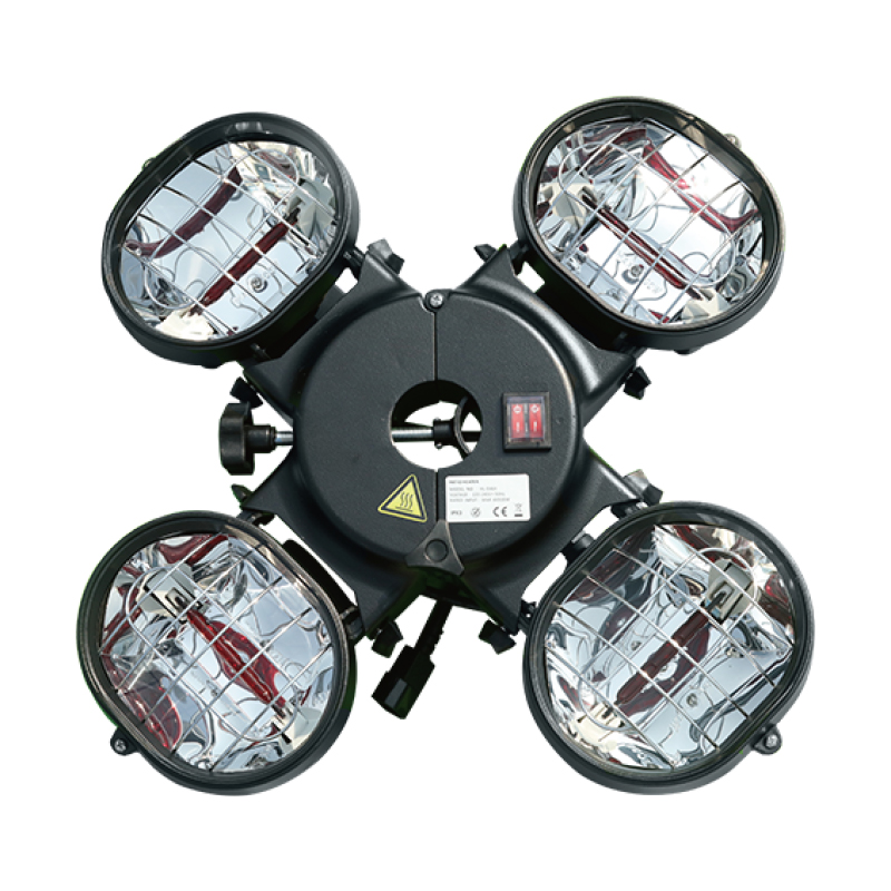 4x500W Die Casting Aluminum Body IP23 Electric Patio Parasol Heater