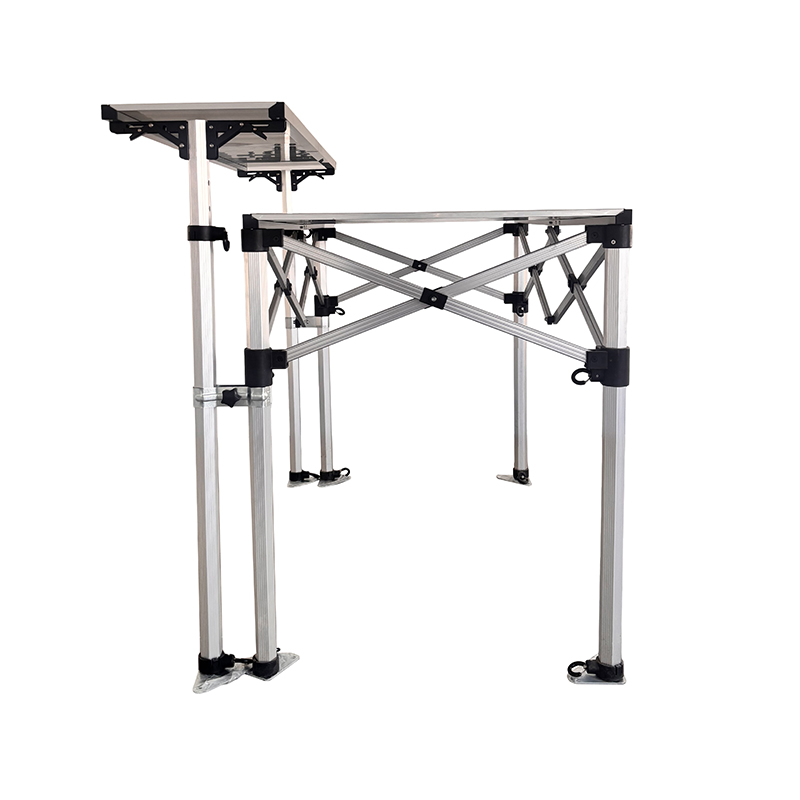 HEX40 Frame +60cm Width Wooden Top Folding Table