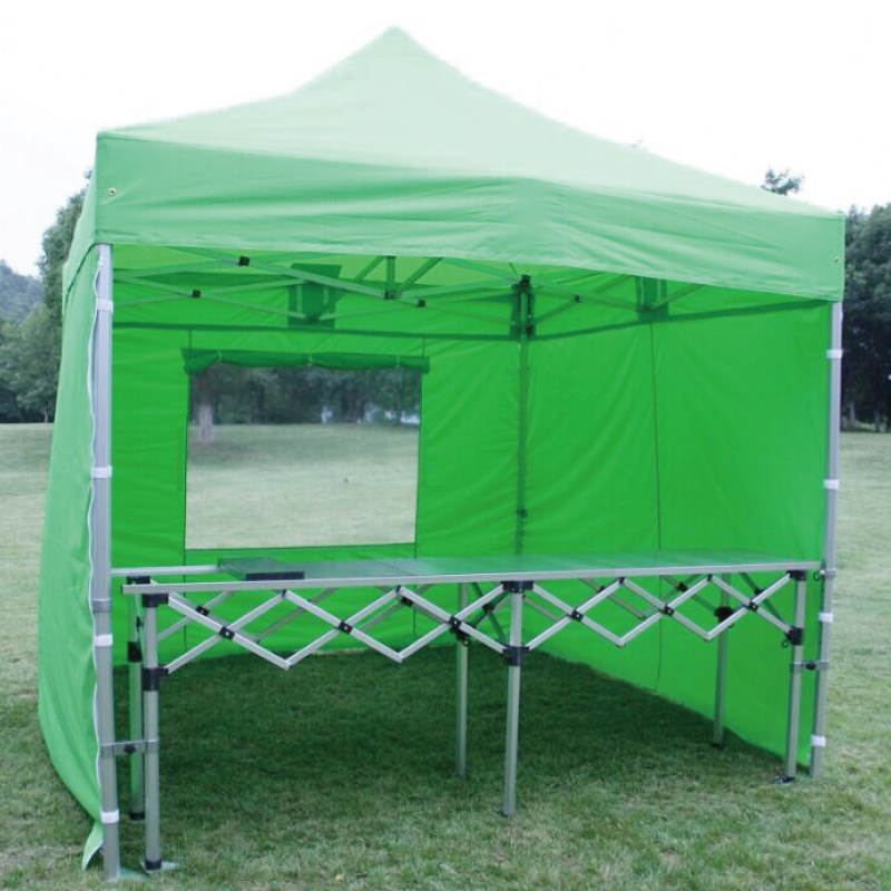 HEX40 Frame +55cm Width Aluminium Top Folding Table